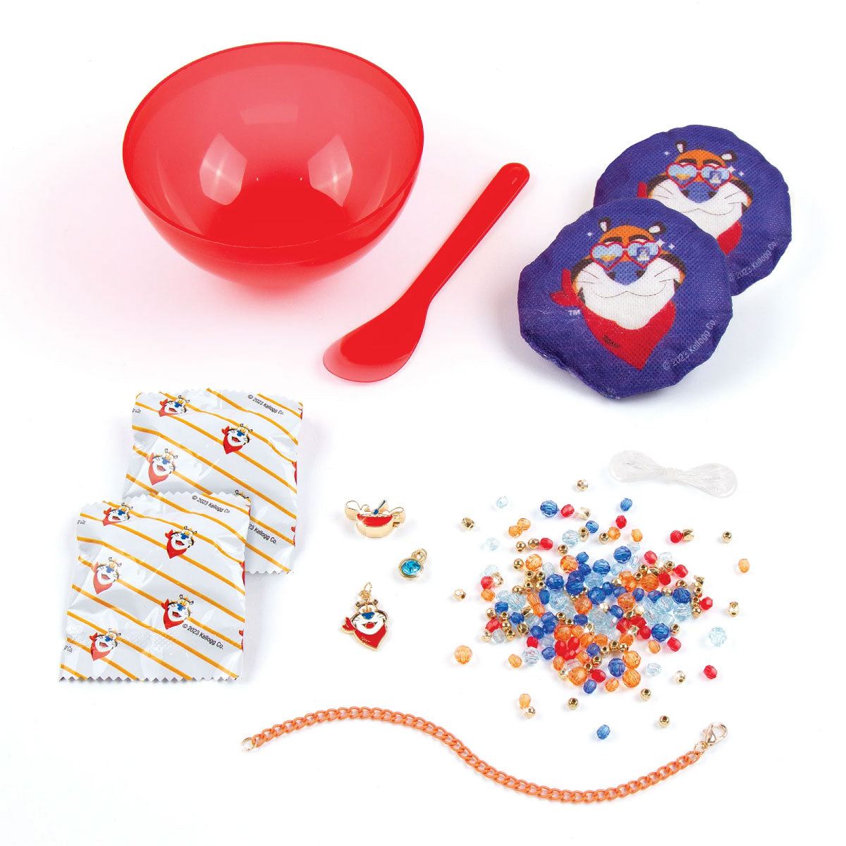 Cerealsly Cute Kelloggs Frosted Flakes DIY Bracelets Kit from Make It Real