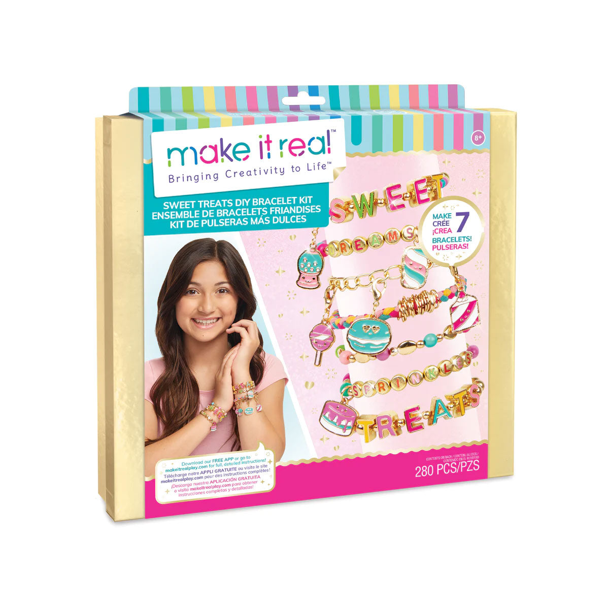 Sweet Treats Diy Bracelet Kit – Happy Up Inc Toys & Games