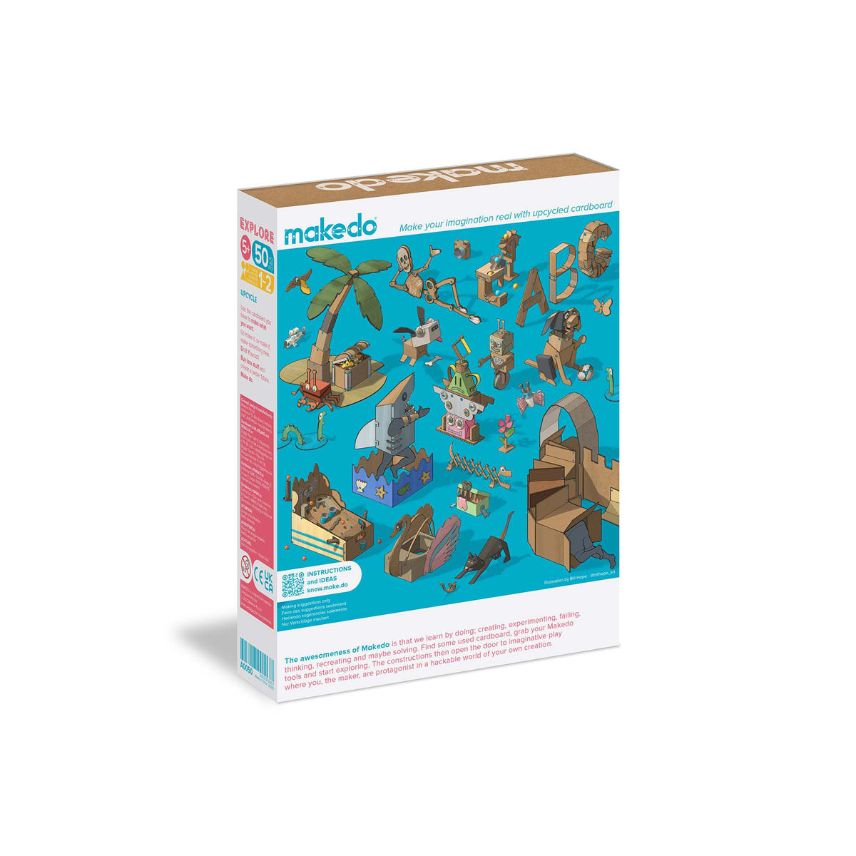 Makedo Explore Kit With Tools - 50pc