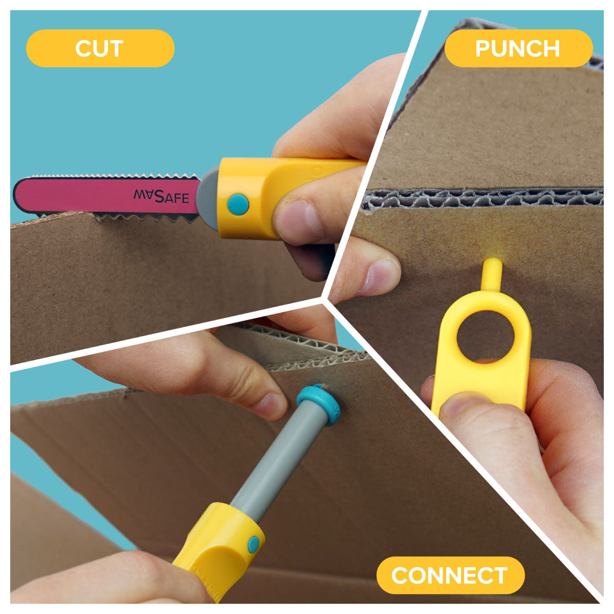 Makedo Explore Kit With Tools - 50pc