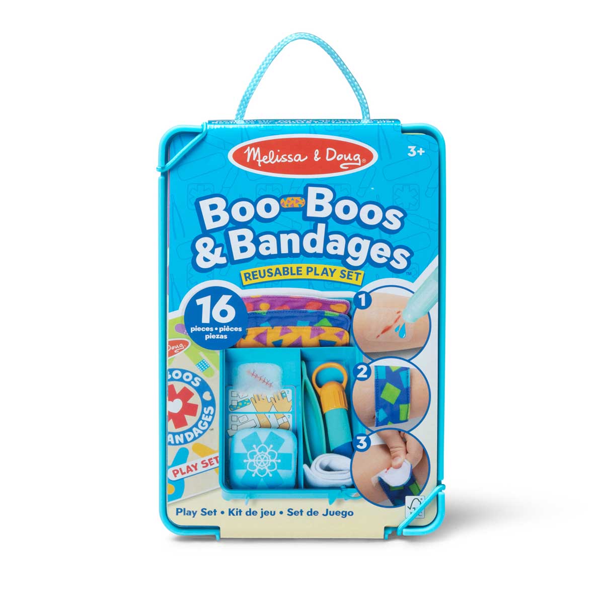 Melissa and Doug Boo-Boos & Bandages Reusable Play Set