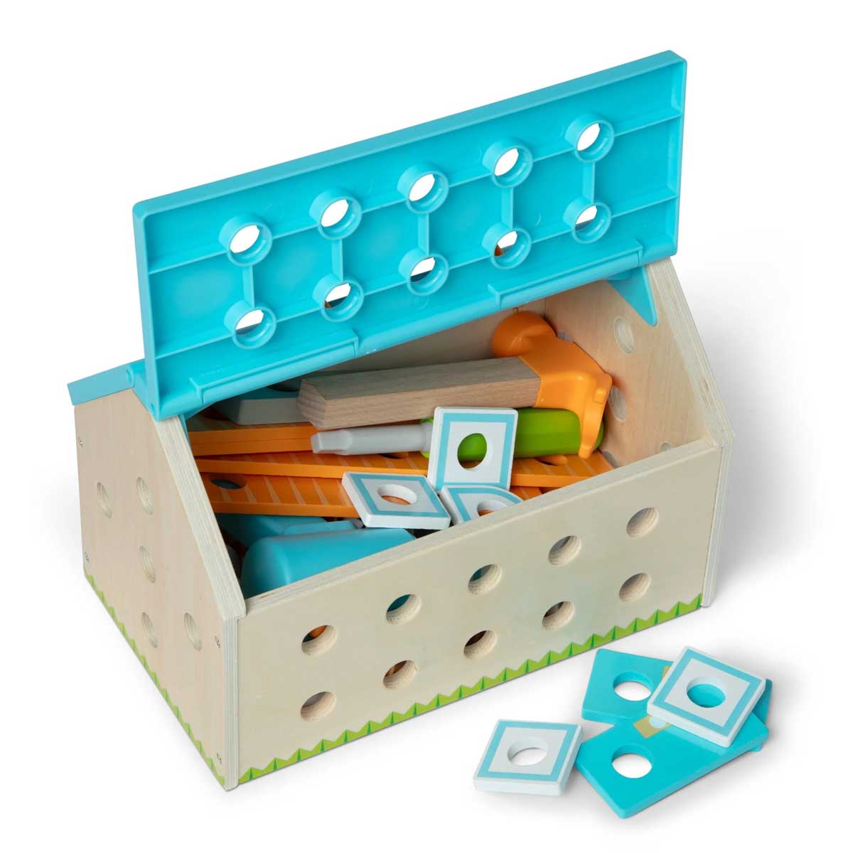 Melissa and Doug Build A House Toolbox Play Set