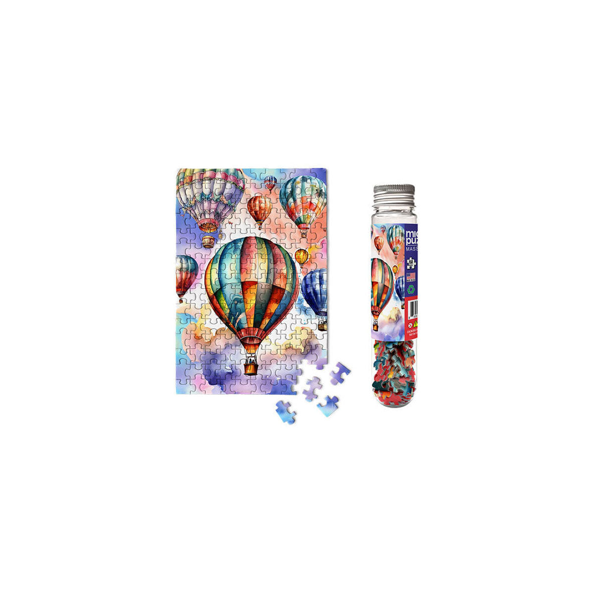 Hot Air Balloons - Micro Puzzles 150 pc Mini Jigsaw