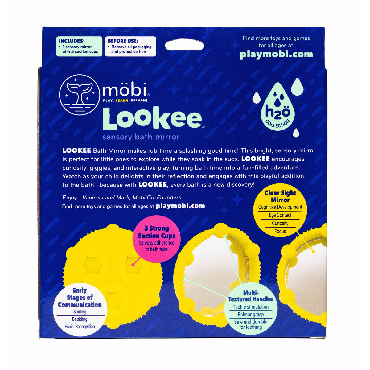 Lookee Bath Mirror from Mobi