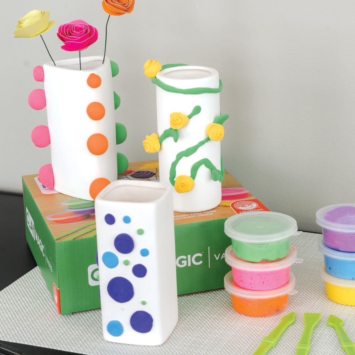 Clay Magic Vases – Happy Up Inc Toys & Games