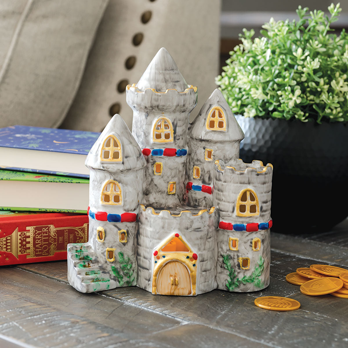 Mindware Paint Your Own Porcelain Castle Light
