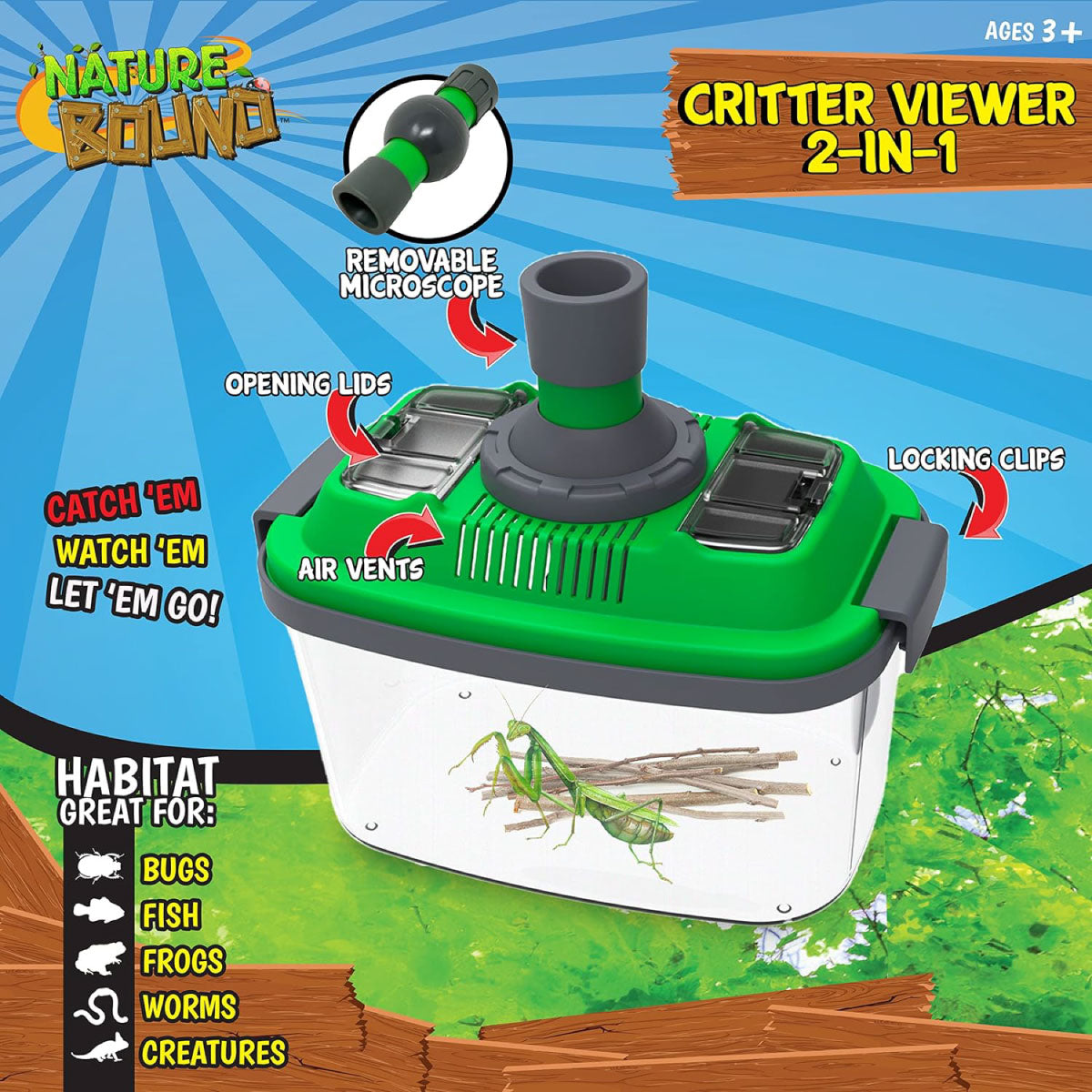 Nature Bound 2 in 1 Microscope Habitat