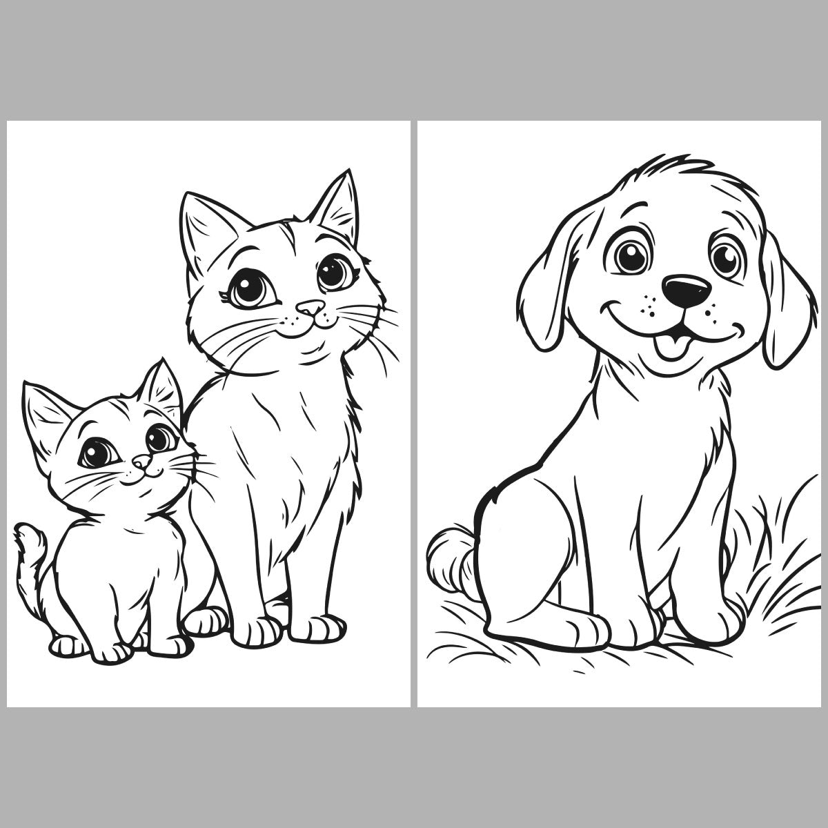 XXL Farm Friends Coloring Book