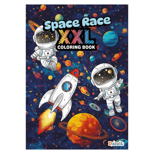 XXL Space Race Coloring Book