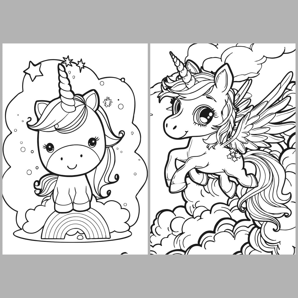 XXL Unicorn Dreams Coloring Book