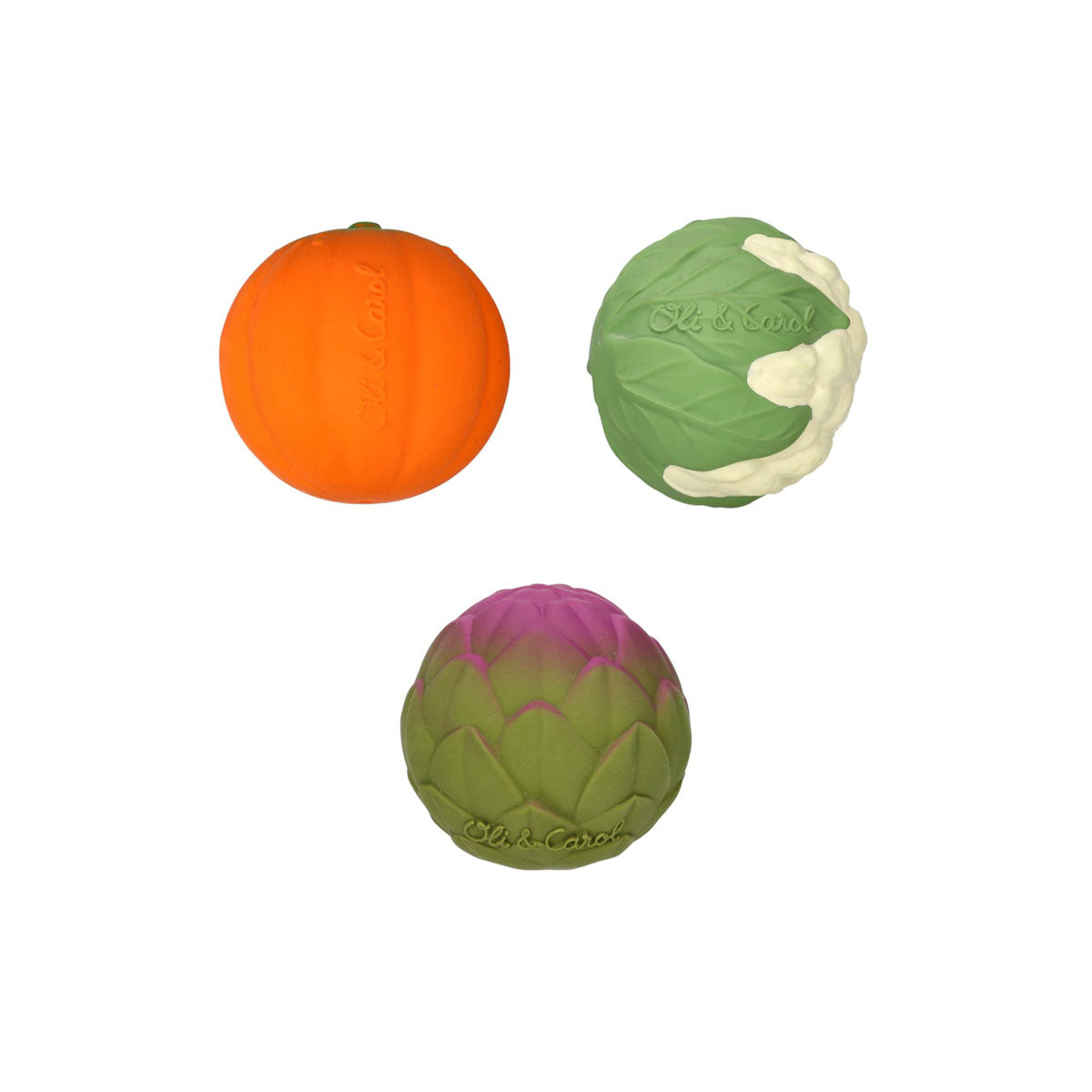 Oli and Carol Veggie Soup Baby Sensory Ball Set