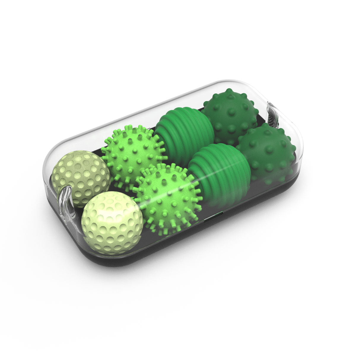 Ono Signet Magnetic Fidgets in Emerald Green