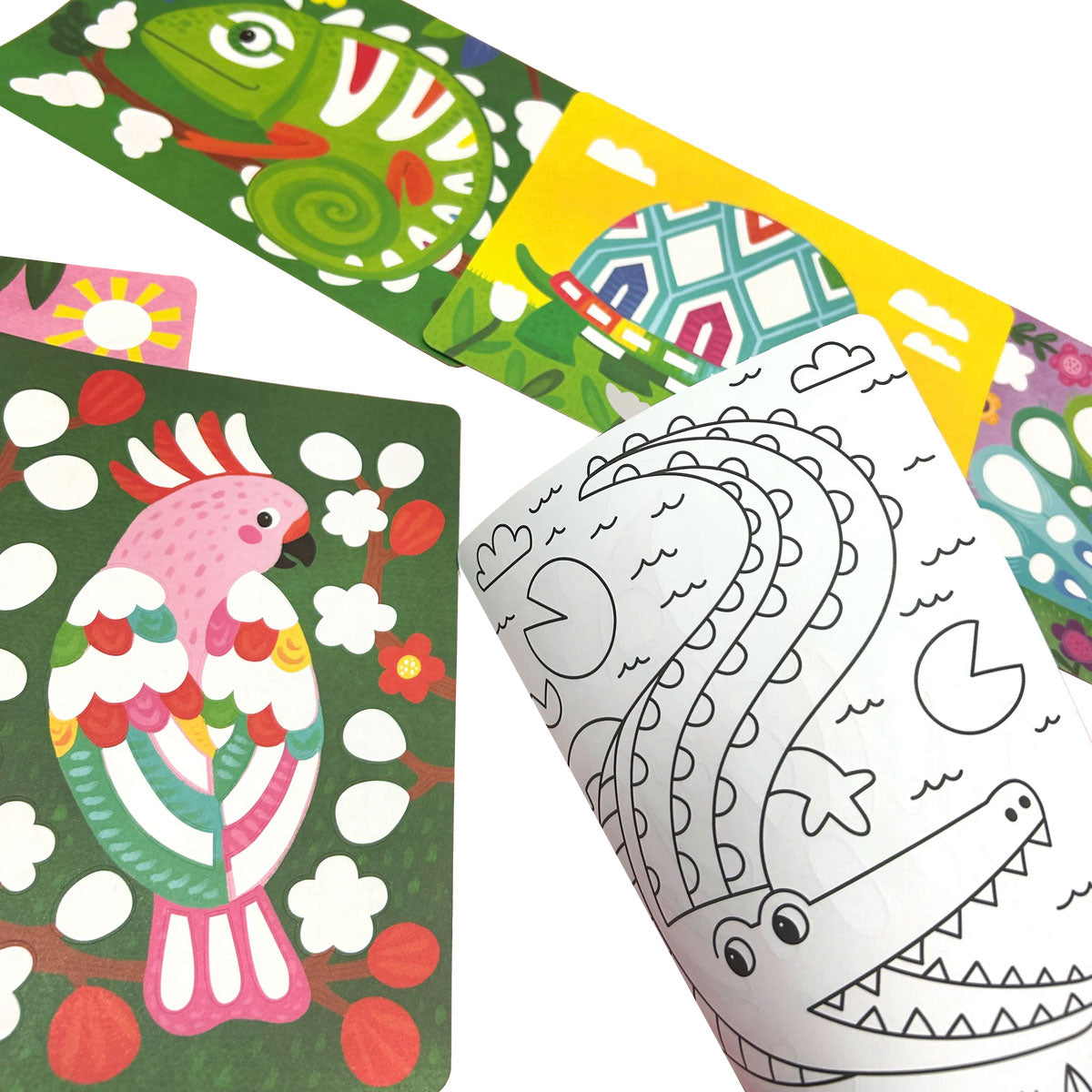 Foil-tastic Foil Art & Coloring Awesome Animals by Ooly