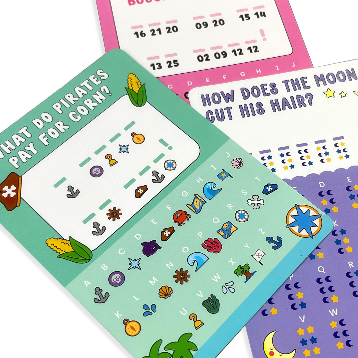 ooly Joke Decoder Paper Games