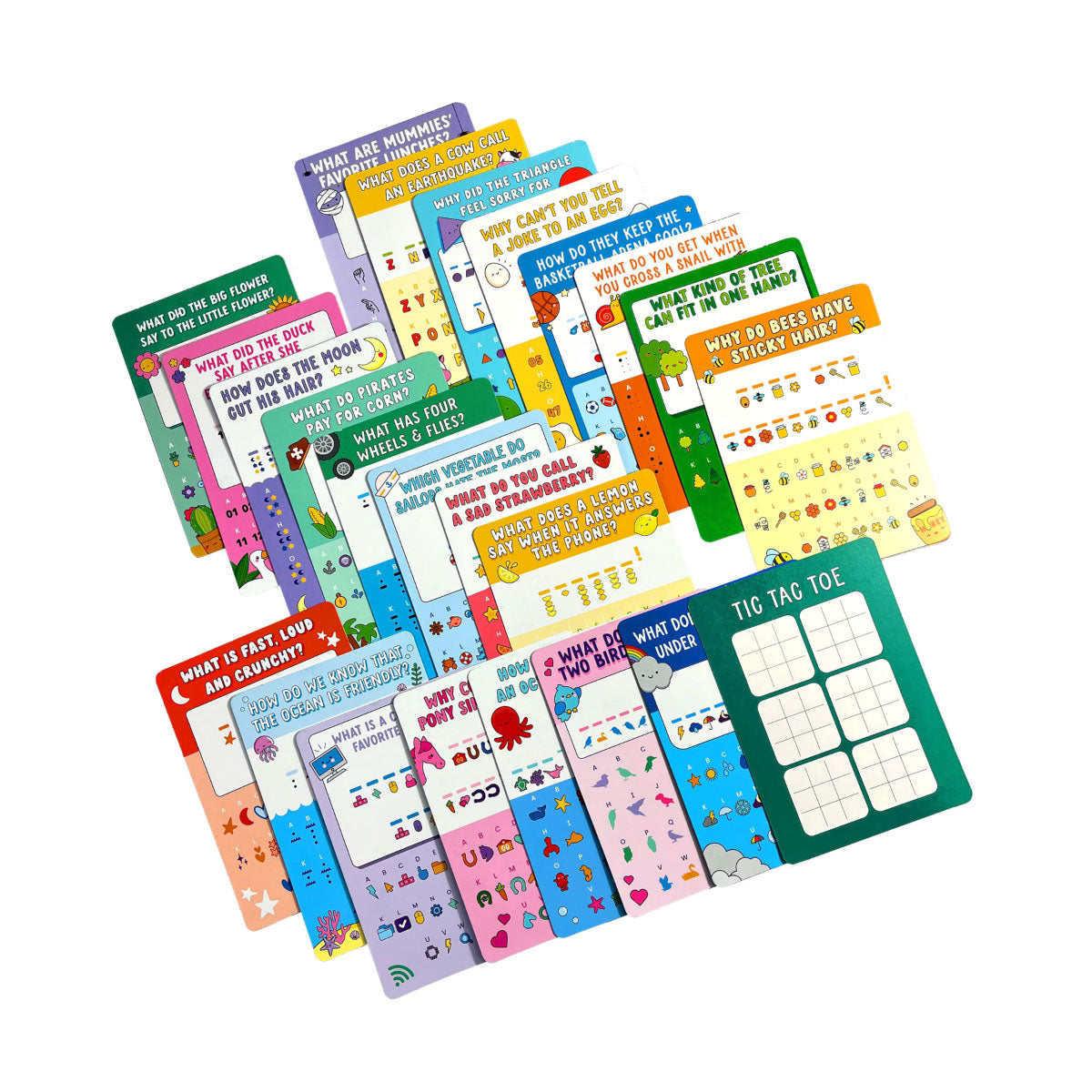 ooly Joke Decoder Paper Games