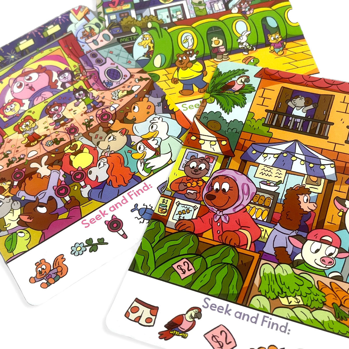 ooly Seek And Find Paper Games