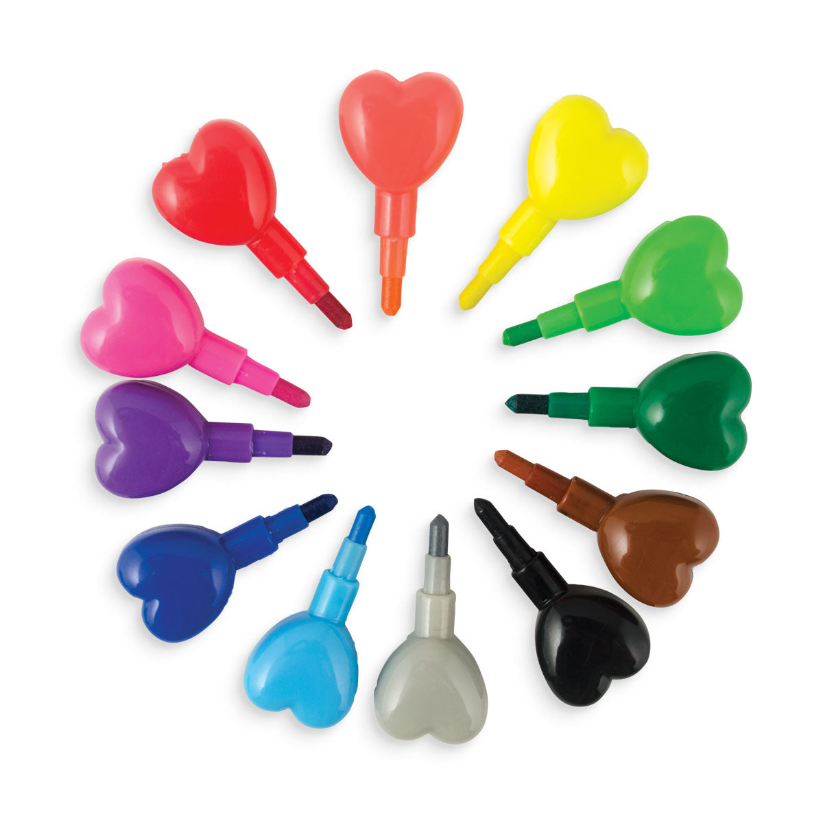 Ooly Heart to Heart Stacking Crayons
