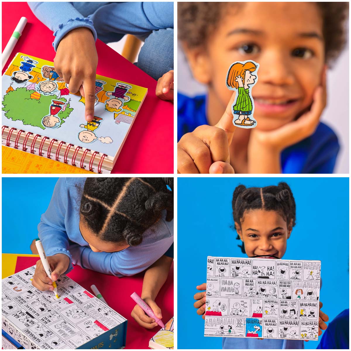 OOLY - OOLY x PEANUTS Coloring Activity & Sticker Kit