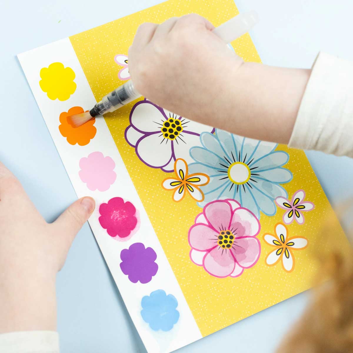 Paint a Picture - Butterflies & Flowers - Tiger Tribe