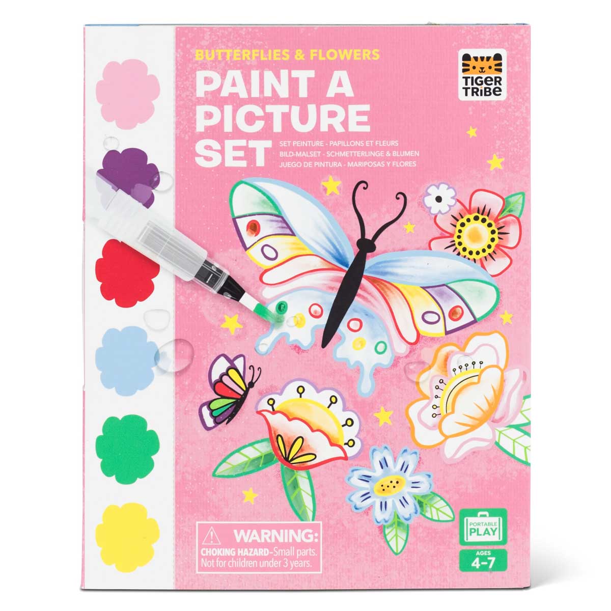 Paint a Picture - Butterflies & Flowers - Tiger Tribe