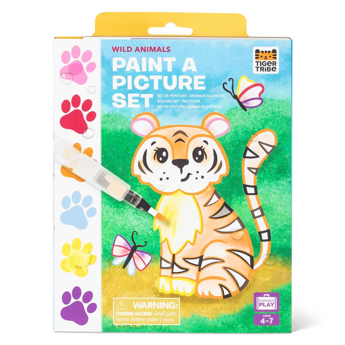 Paint a Picture - Wild Animals - Tiger Tribe