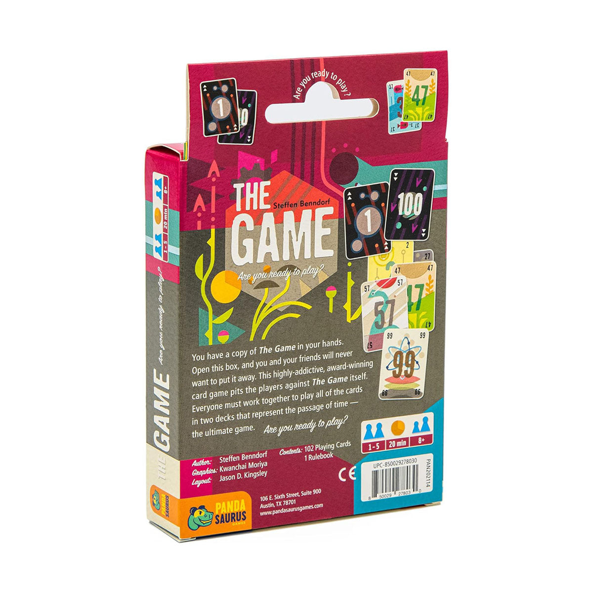 Pandasaurus The Game Card Game