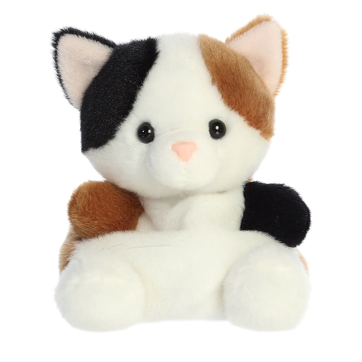 Peebs Calico Cat plushie Palm Pals