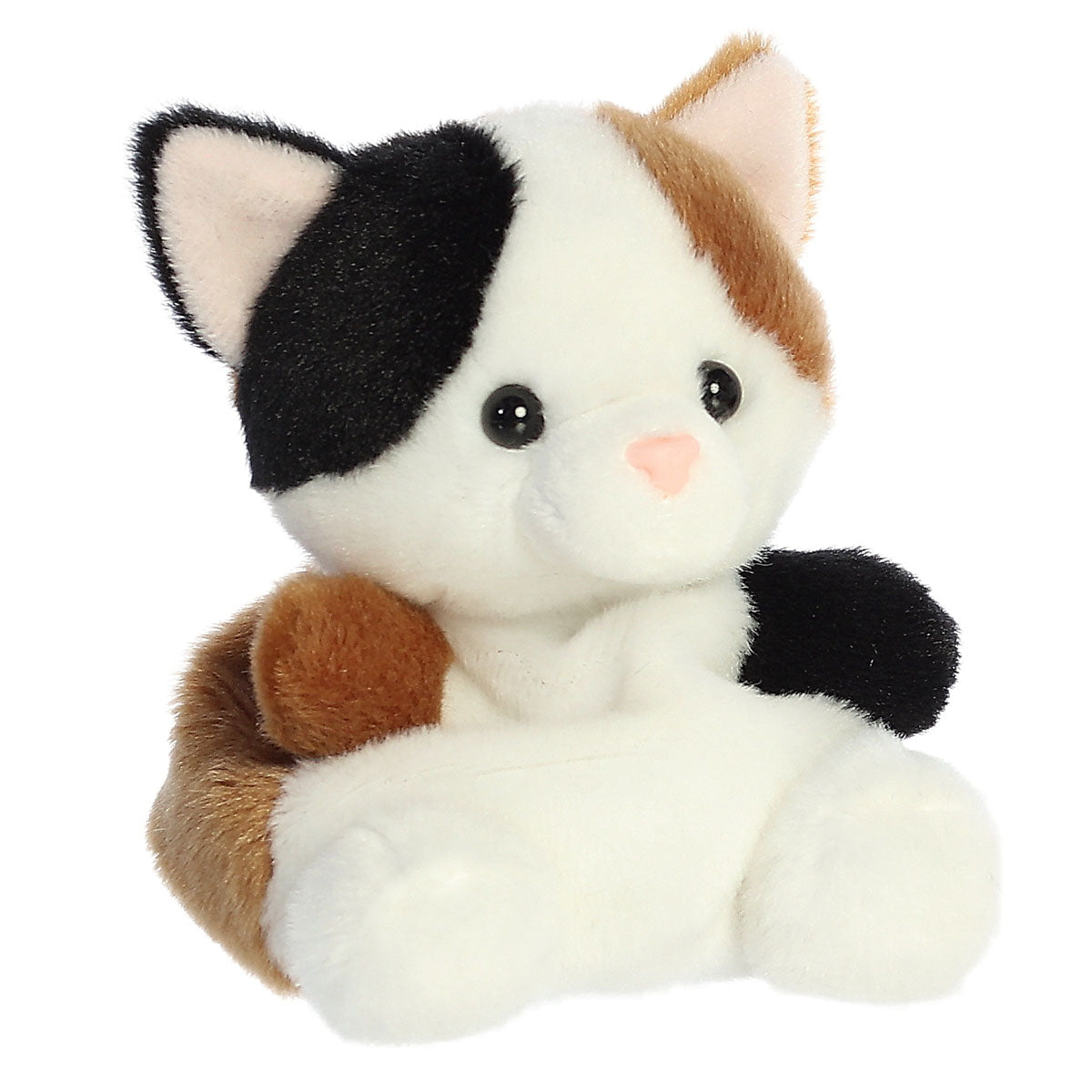 Peebs Calico Cat plushie Palm Pals