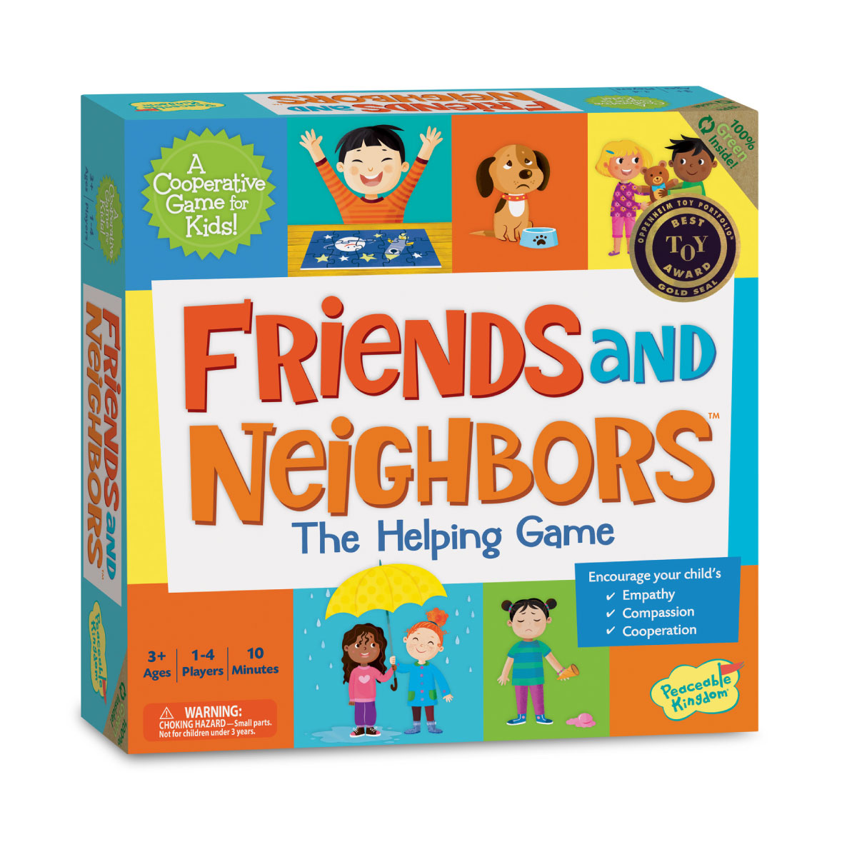 Peaceable Kingdom Friends & Neighbors Matching Game
