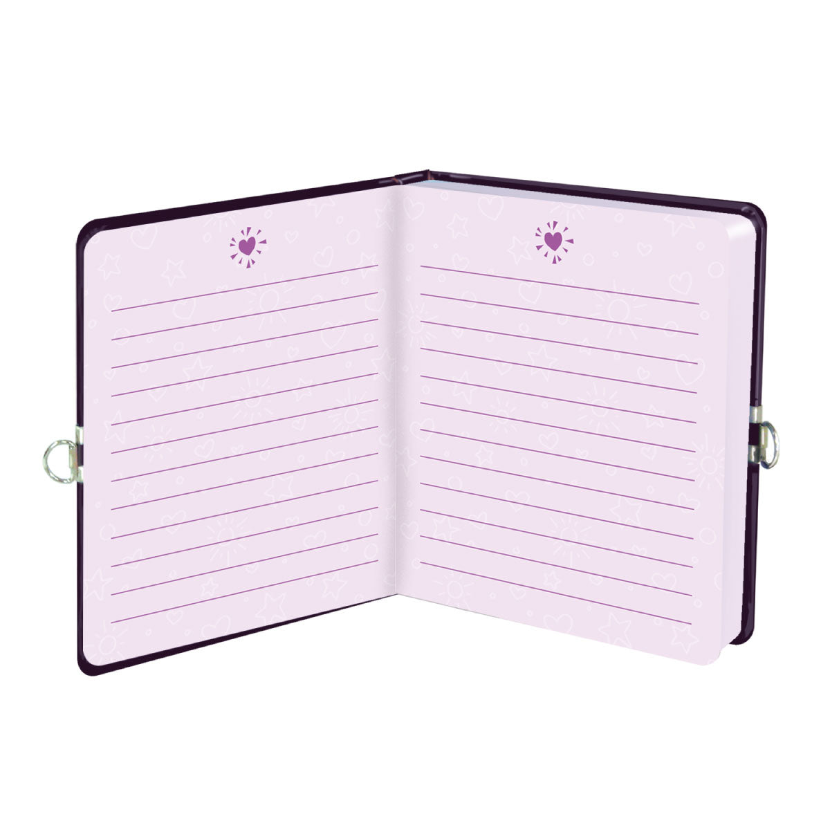 Peaceable Kingdom Cool to Be Kind Lock and Key Diary