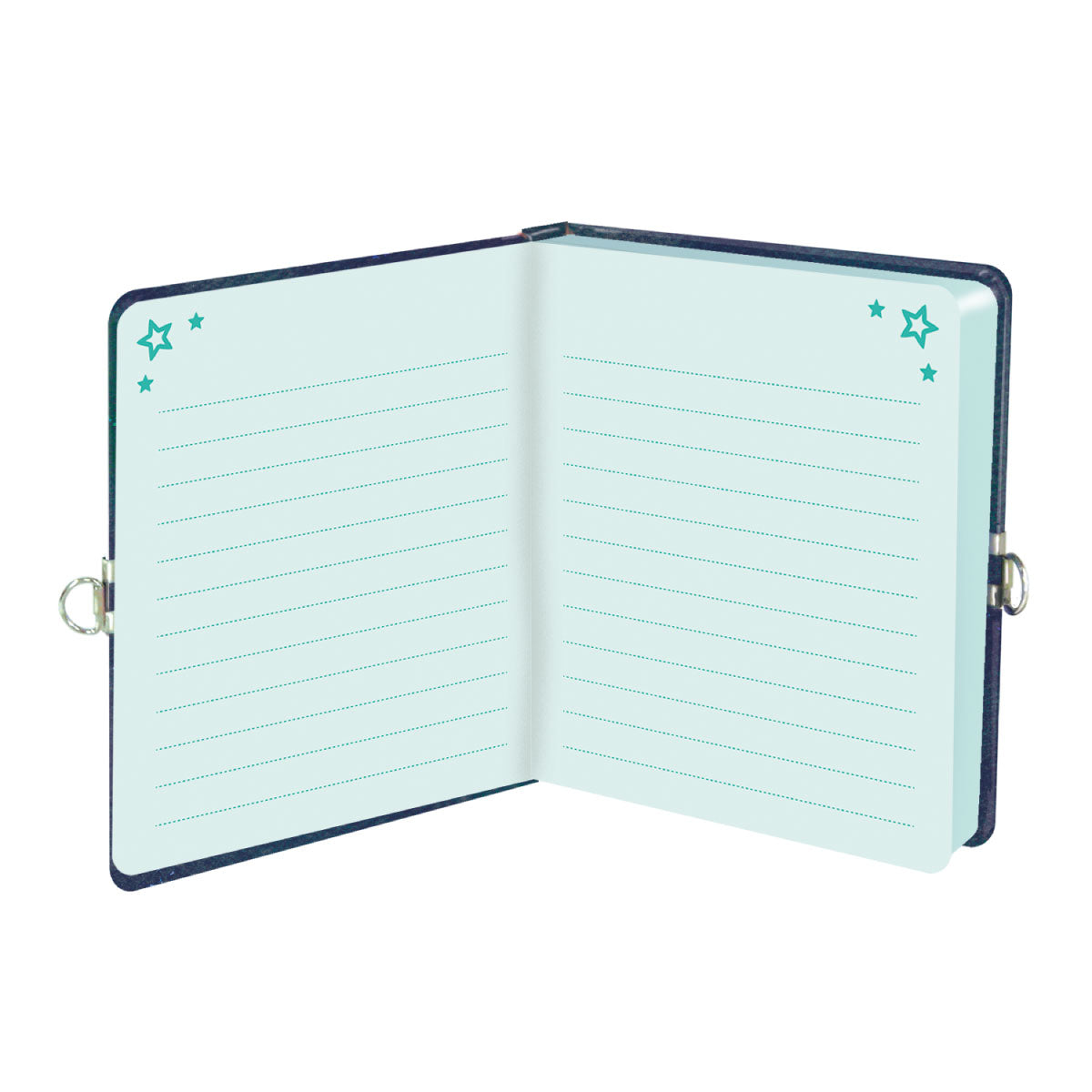Peaceable Kingdom Keep Out Lock and Key Diary