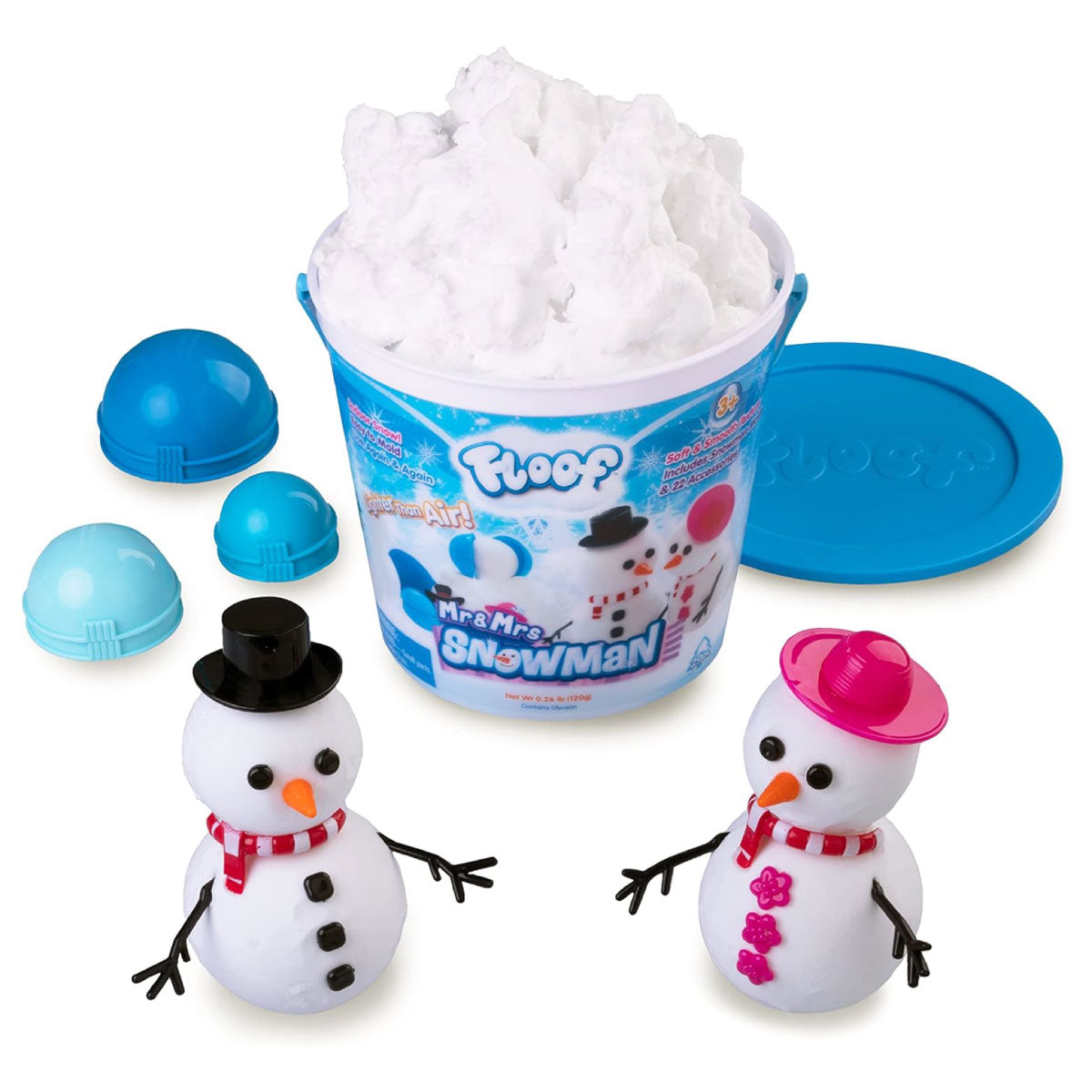 Play Vision Floof Mr. & Mrs. Snowman