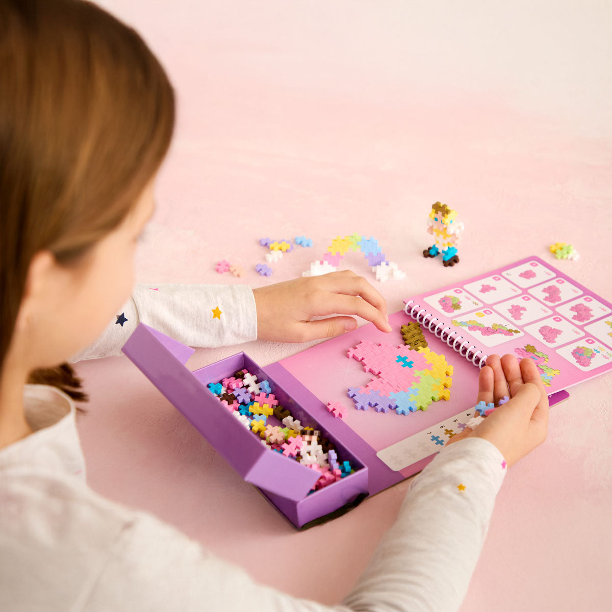 Plus-Plus Puzzle By Number Activity Pad - Fairytale