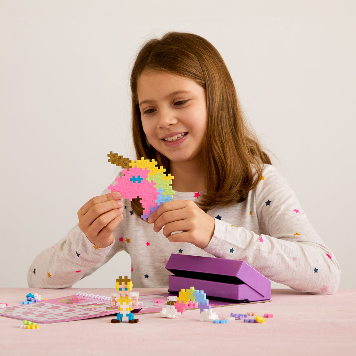Plus-Plus Puzzle By Number Activity Pad - Fairytale