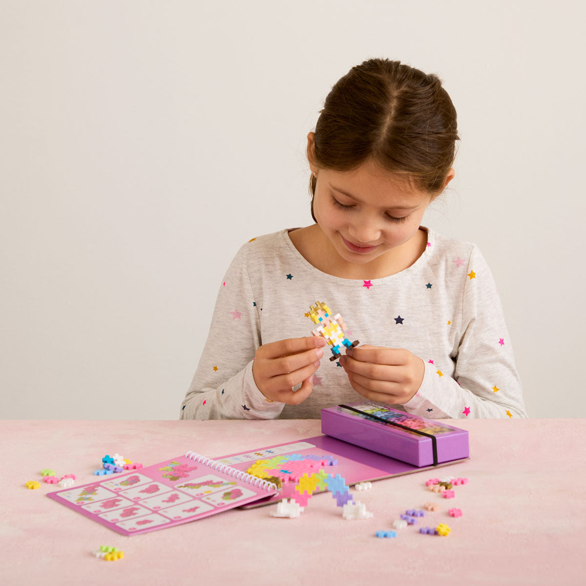 Plus-Plus Puzzle By Number Activity Pad - Fairytale