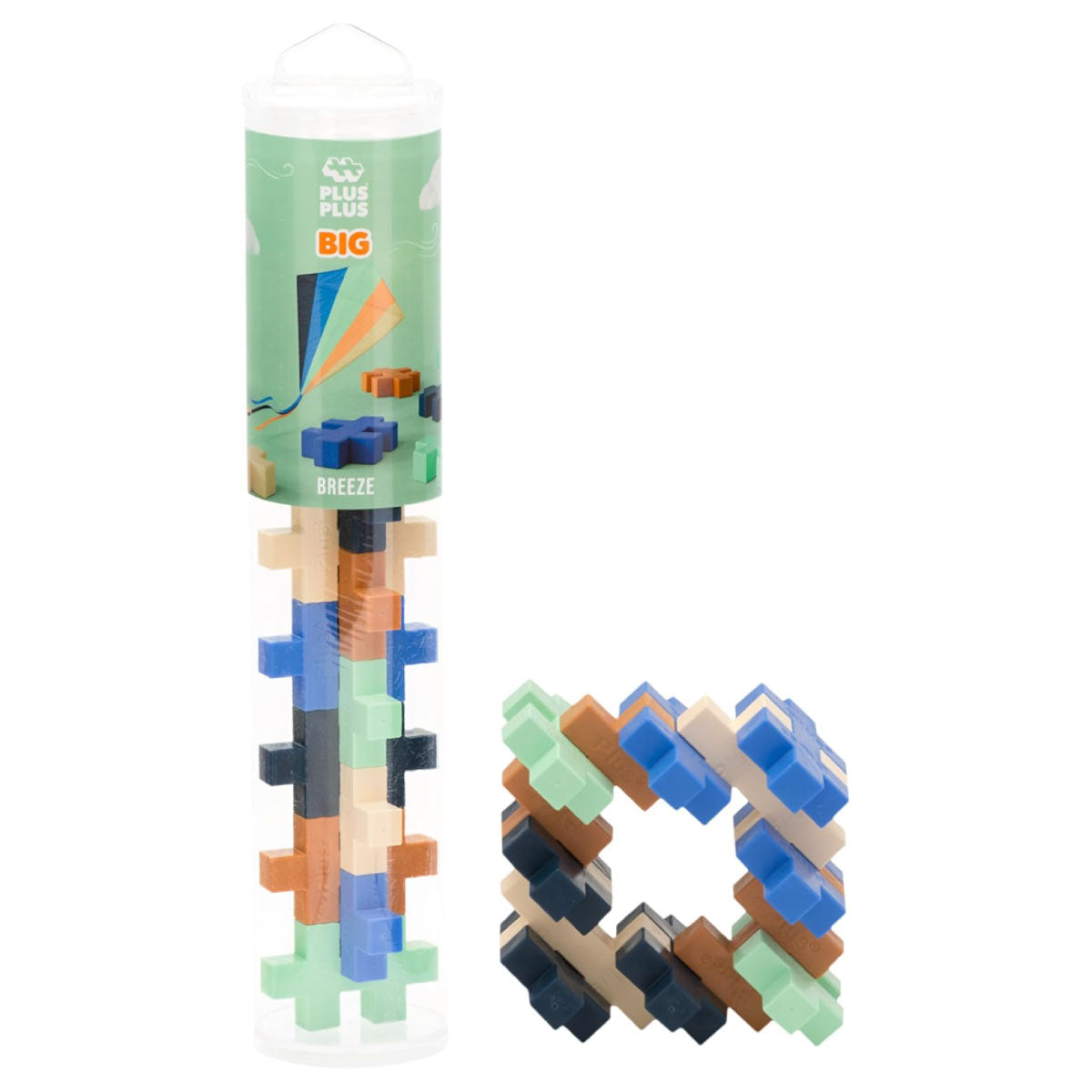 Plus-Plus BIG 15pc Tube - Breeze