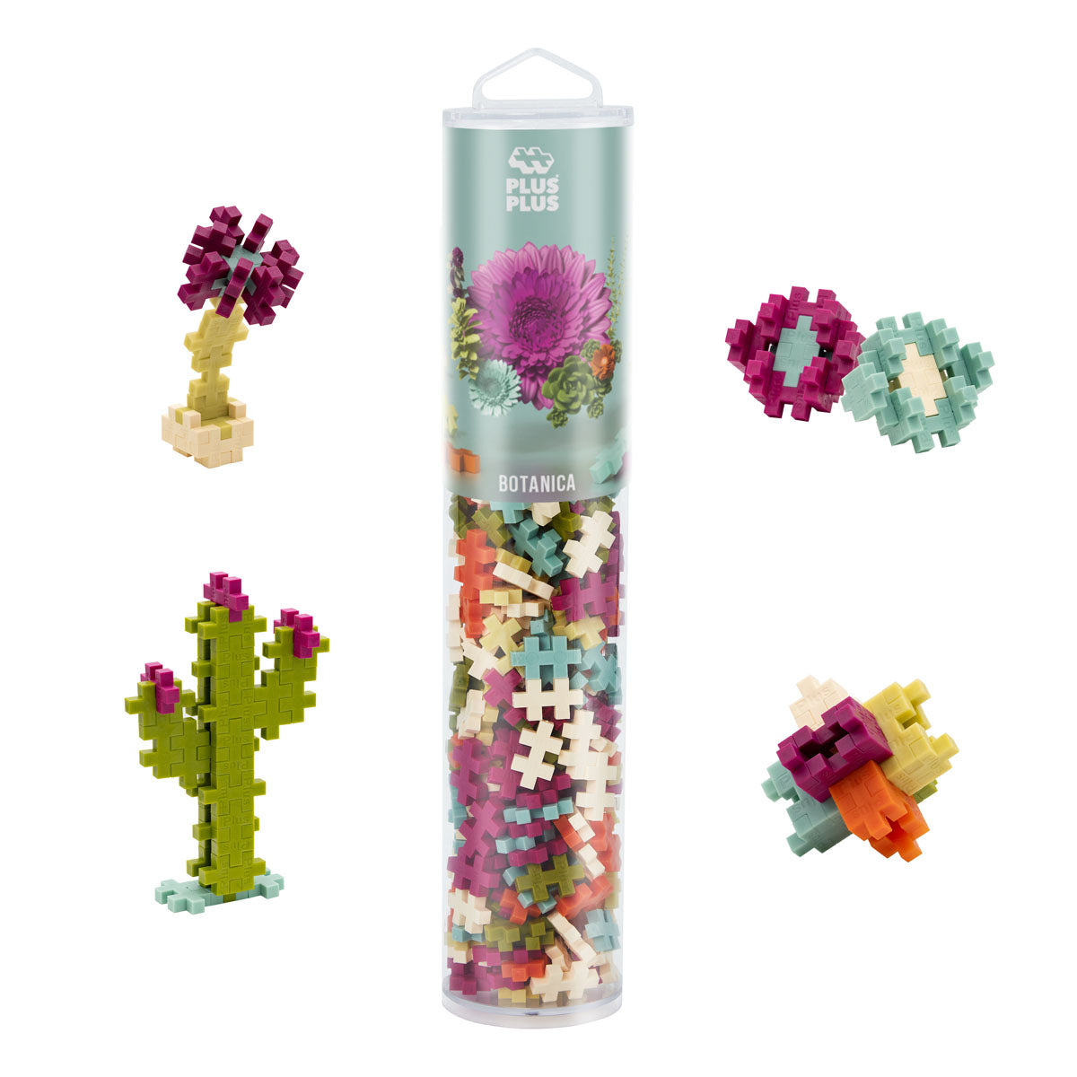 Plus-Plus 240pc Tubes Botanica