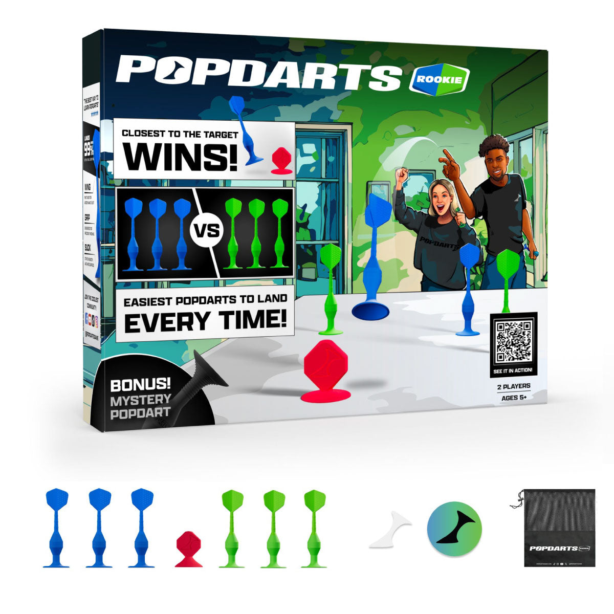 PopDarts Rookie Blue and Green set