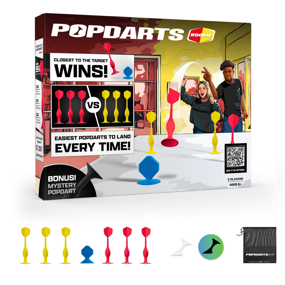 PopDarts Rookie Yellow and Red Set