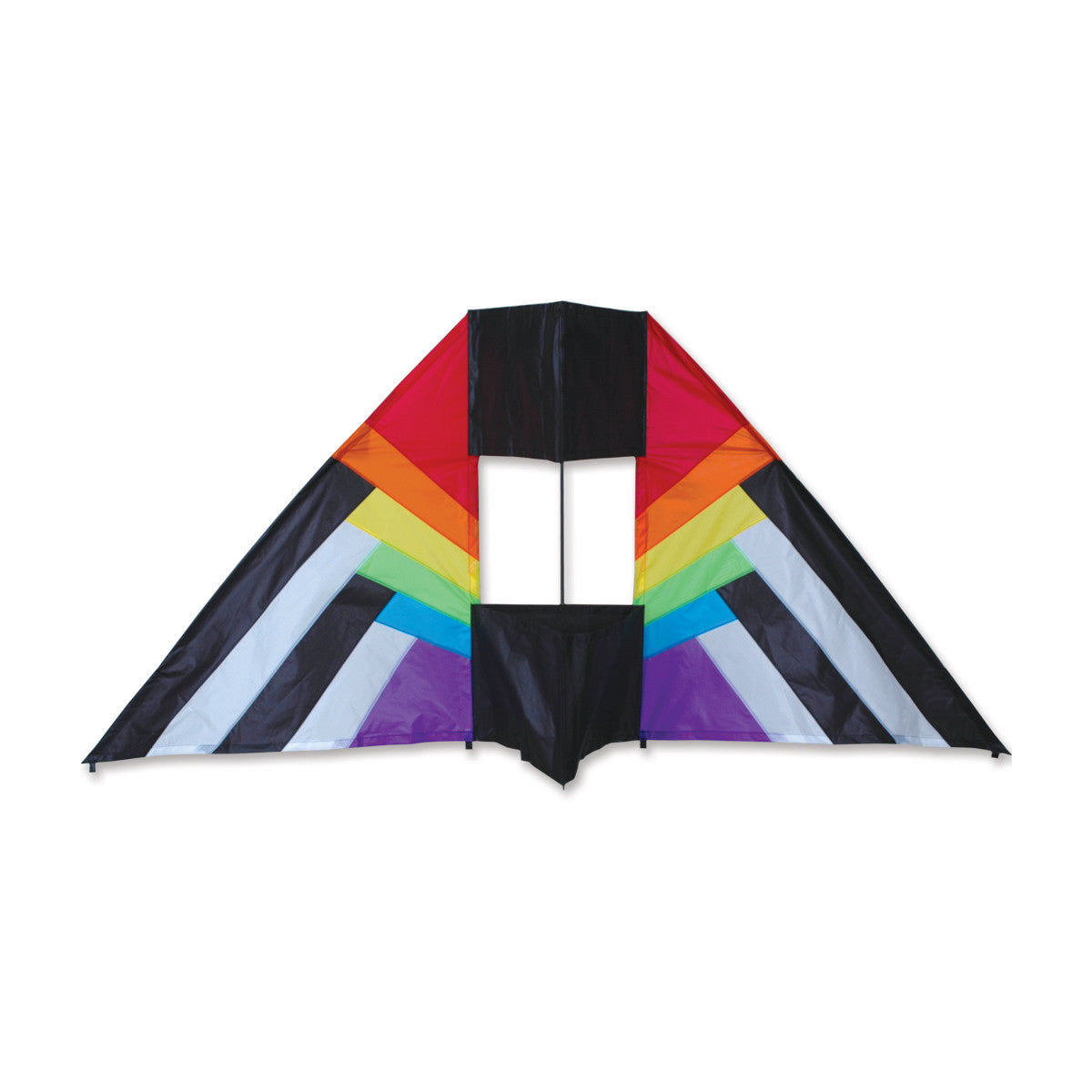 Premier Kites Box Delta Kite 5.5 ft - Rainbow Spectrum