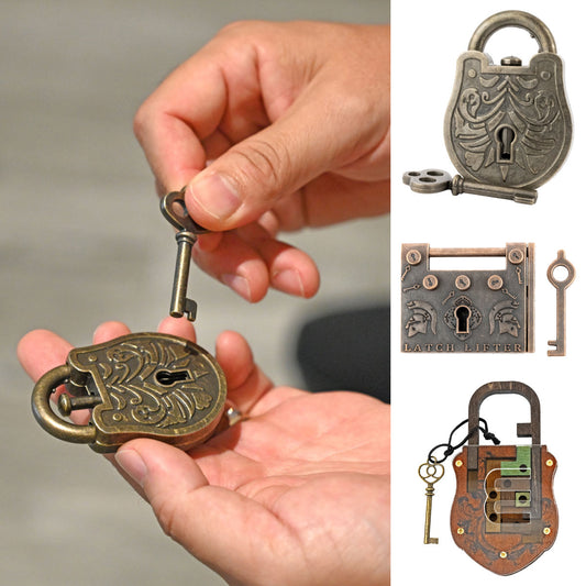 True Genius Lock & Key Puzzles
