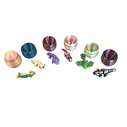 Pye Games 3D Mystery Dragon Mini Eggs Half Dozen