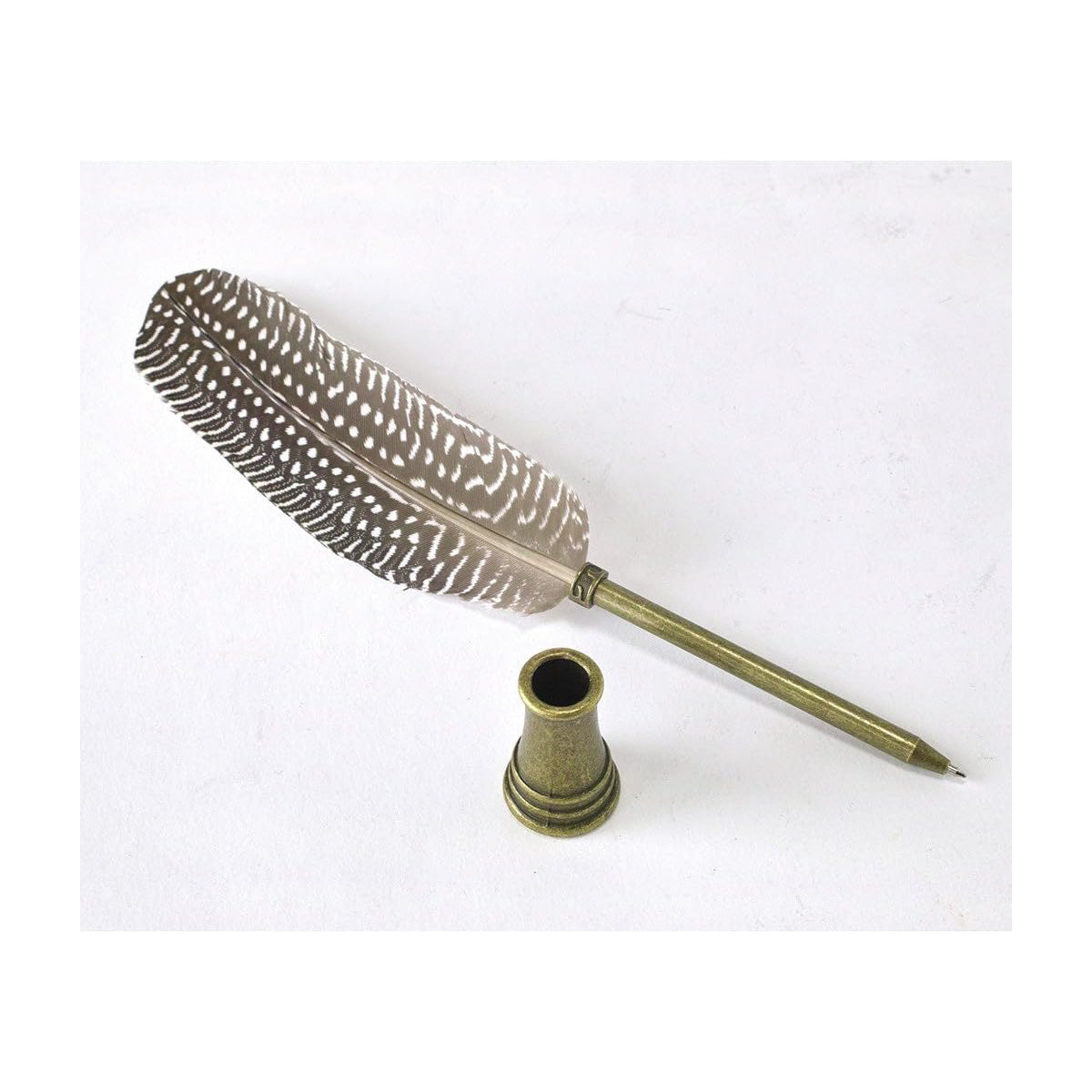 Feather Quill Pen & Stand