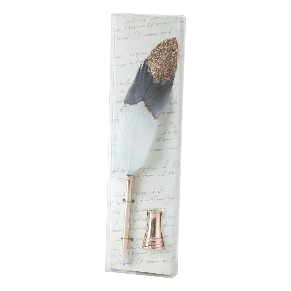 Feather Quill Pen & Stand