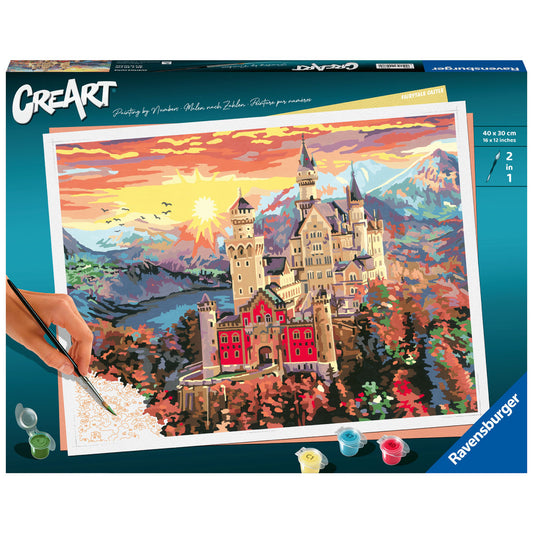 Ravensburger CreArt Paint By Number Fairytale Castle