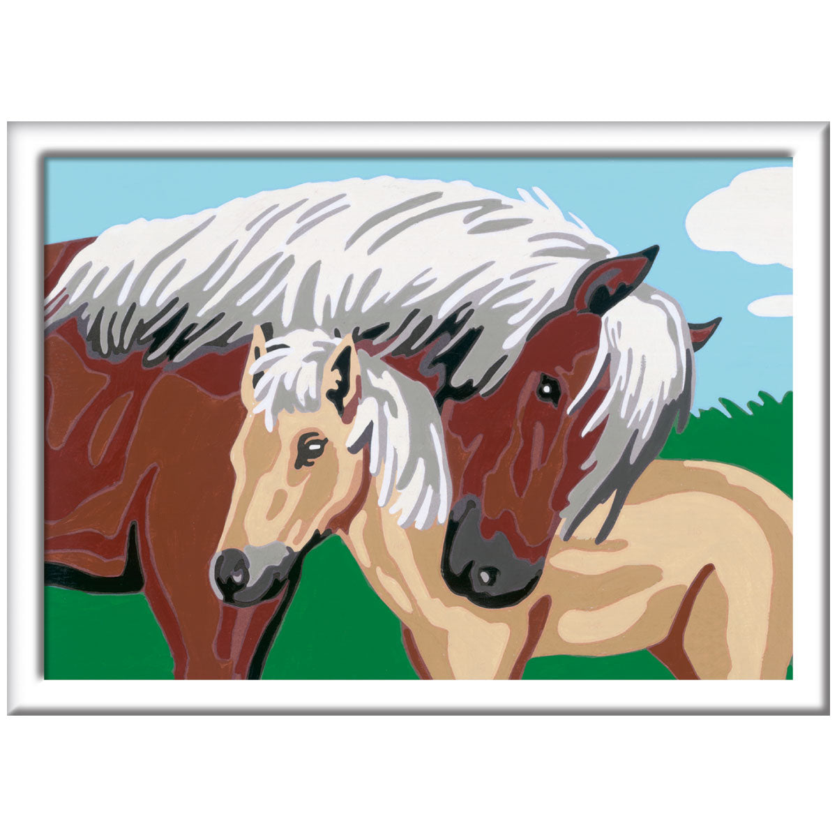 Ravensburger CreArt Paint By Number Mother and Foal