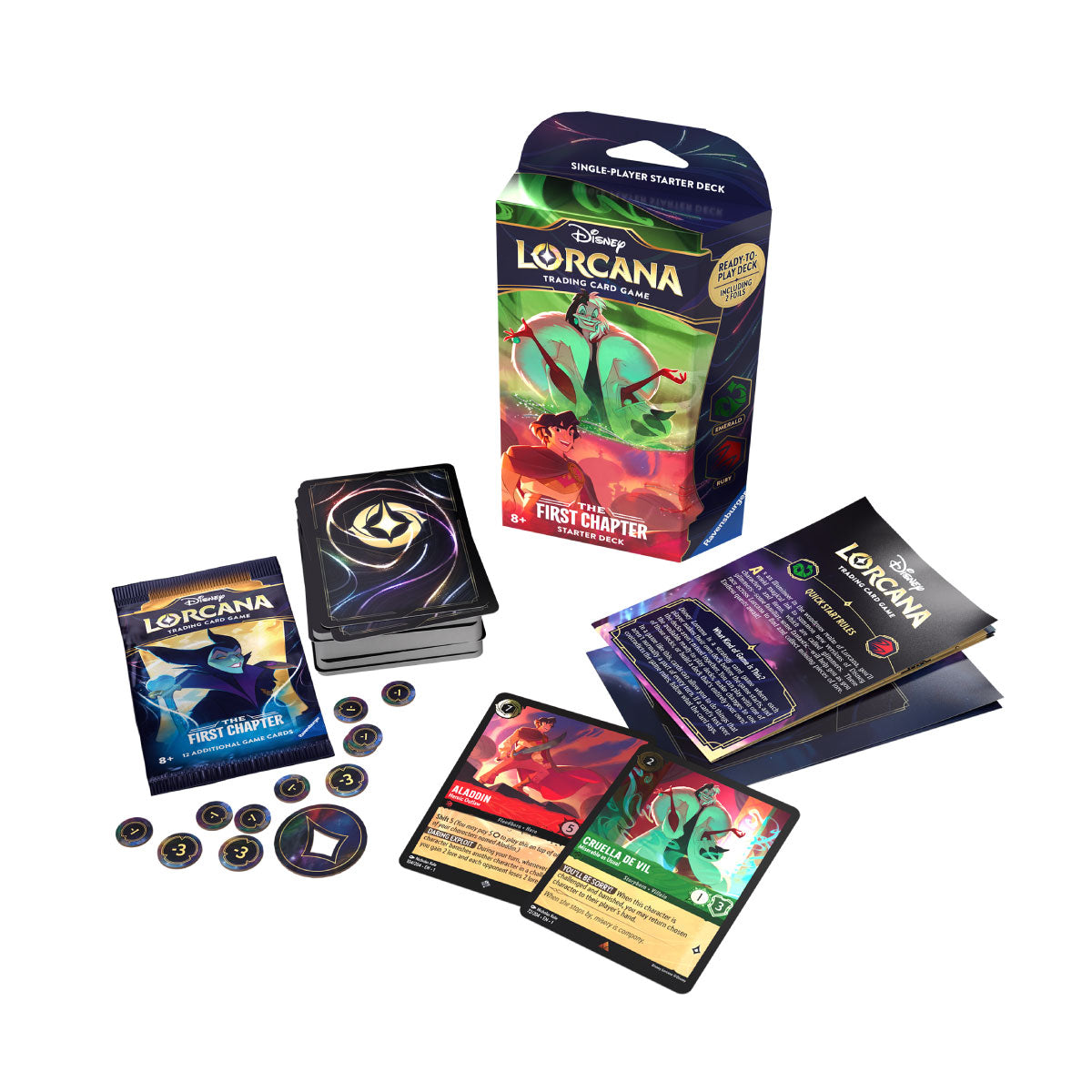 Disney Lorcana TCG First Chapter Starter Deck - Call for Availability