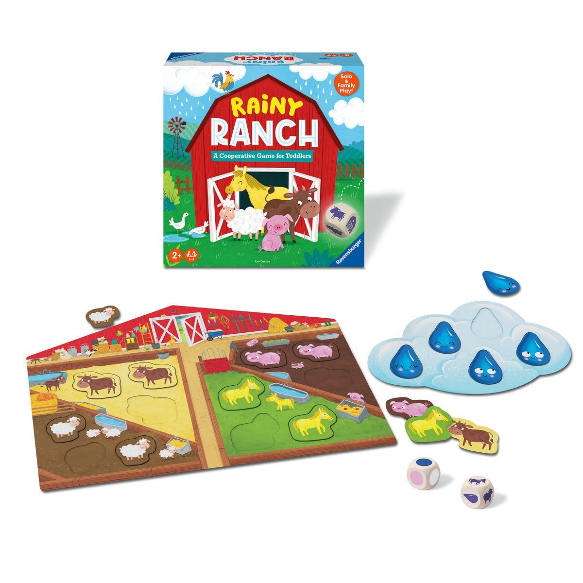Ravensburger Rainy Ranch Cooperative Game