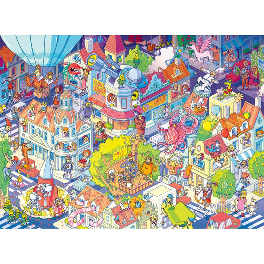 Ravensburger A Day in Chaosville 100 Piece XXL Jigsaw Puzzle