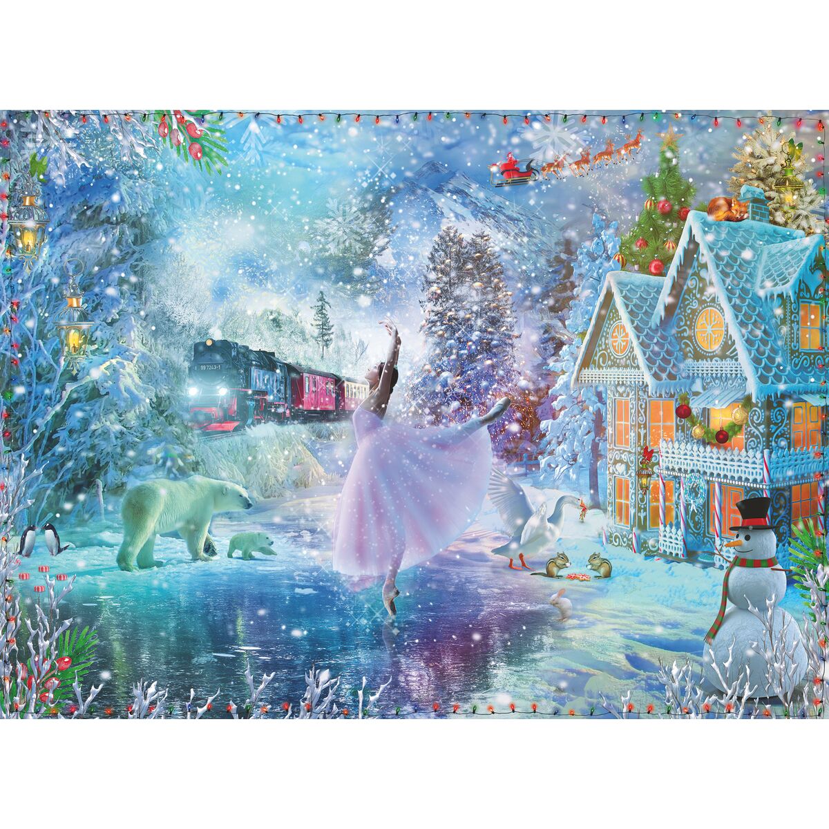 Ravensburger Winter Wonderland 300 Piece XXL Jigsaw Puzzle